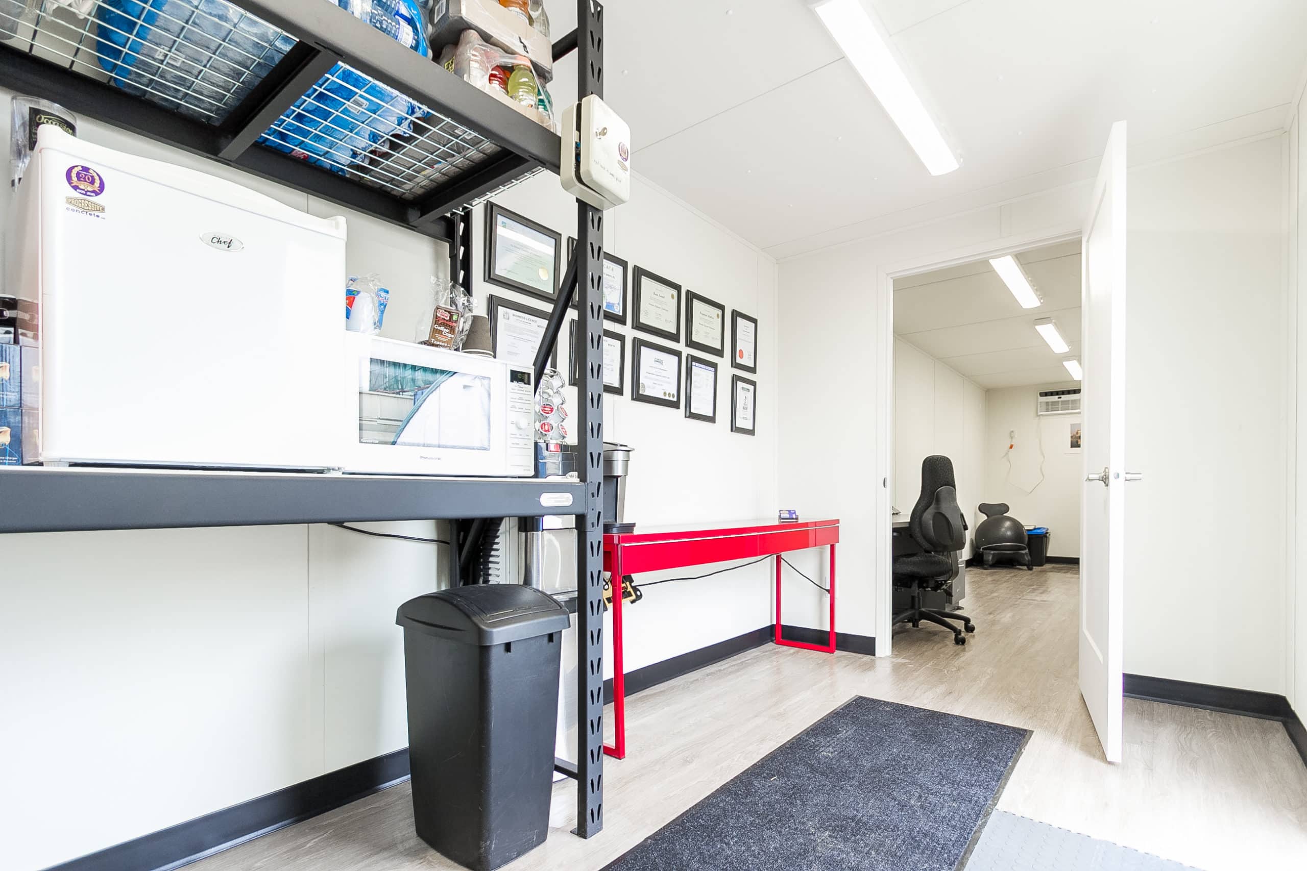 40’HC Office CUBE – Vinyl Drywall Finished - Container Tec Pty Ltd