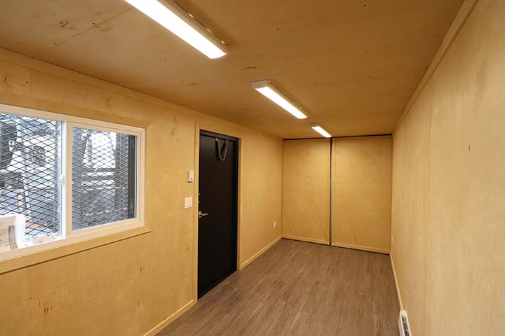 20’ Office CUBE – Wood Finished - Container Tec Pty Ltd