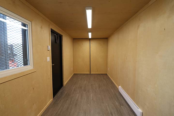 20’ Office CUBE – Wood Finished - Container Tec Pty Ltd