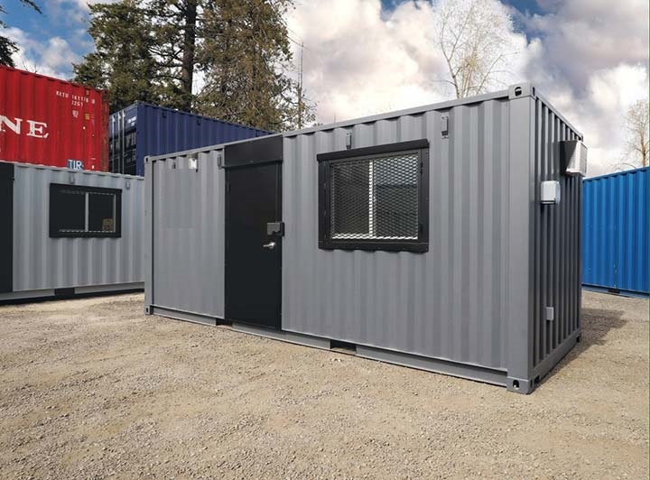 20’ Office CUBE – Vinyl Drywall Finished - Container Tec Pty Ltd