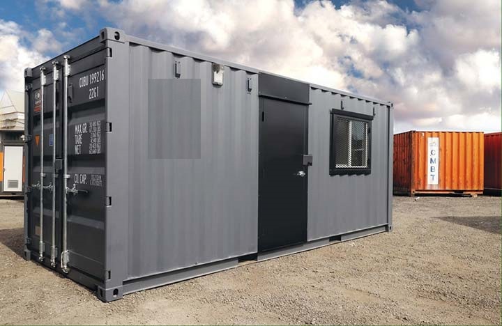20’ Office CUBE – Vinyl Drywall Finished - Container Tec Pty Ltd