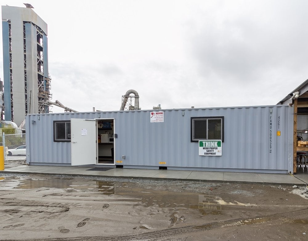 40’HC Office CUBE – Vinyl Drywall Finished - Container Tec Pty Ltd