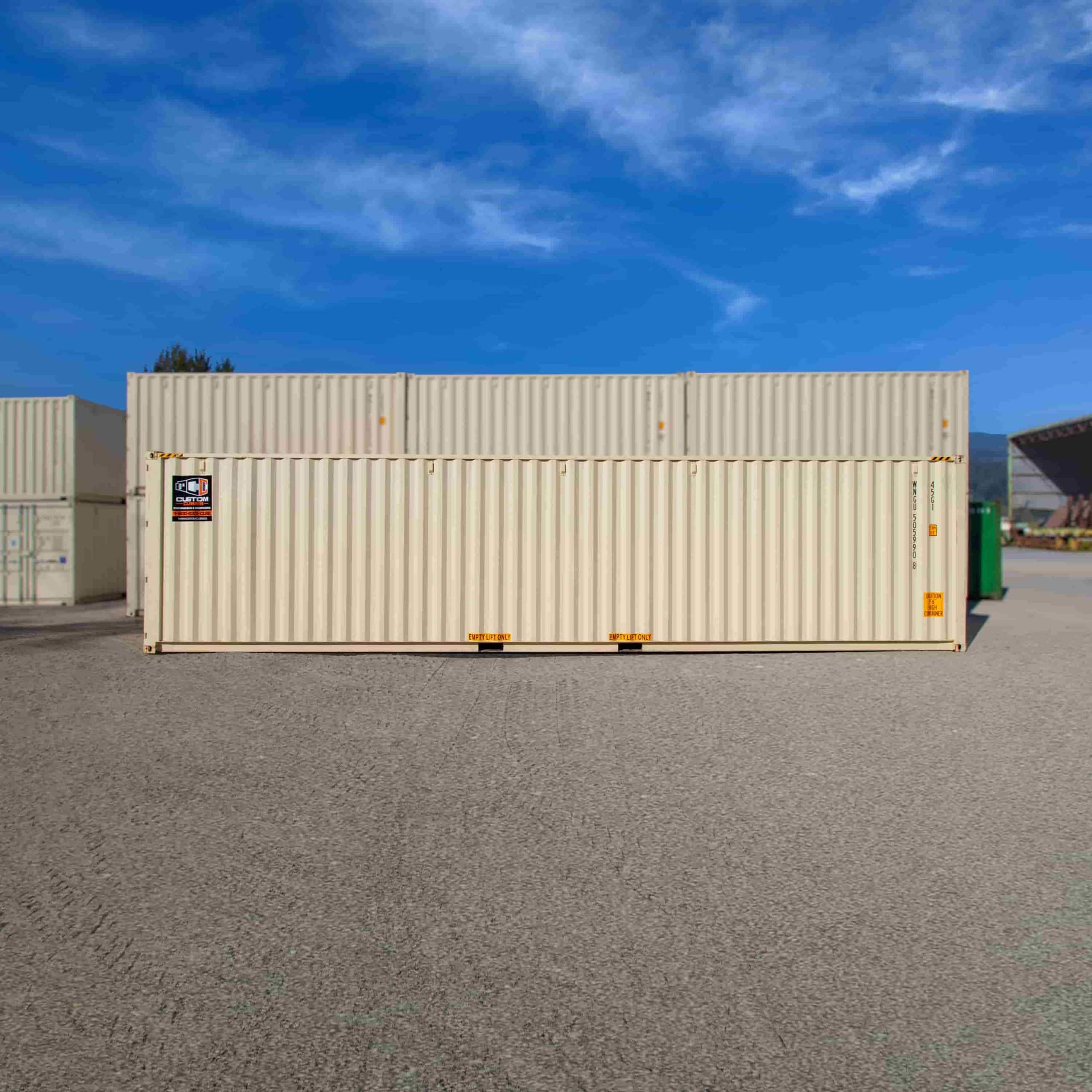 40’HC New (1-trip) Shipping Container - Container Tec Pty Ltd