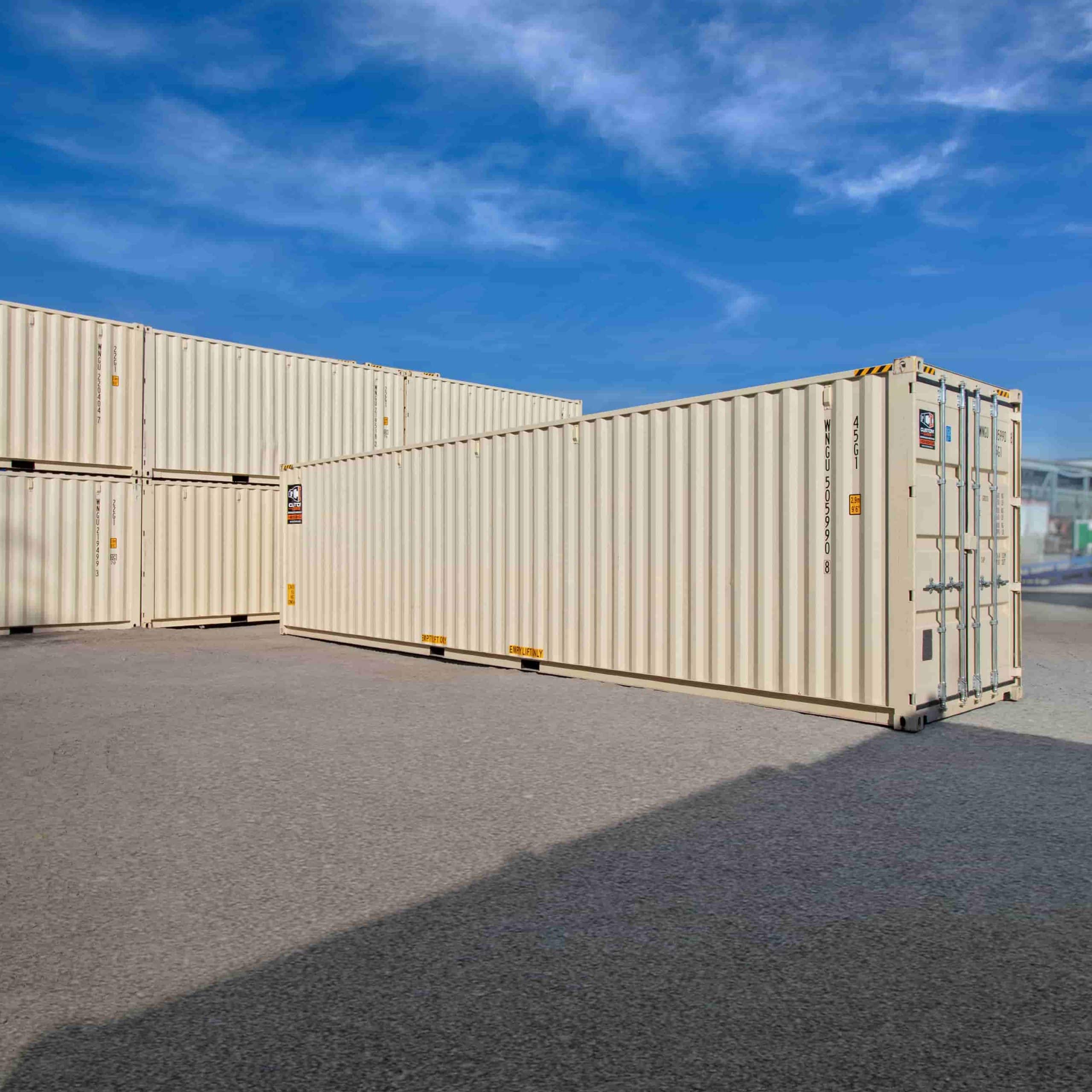 40’HC New (1-trip) Shipping Container - Container Tec Pty Ltd