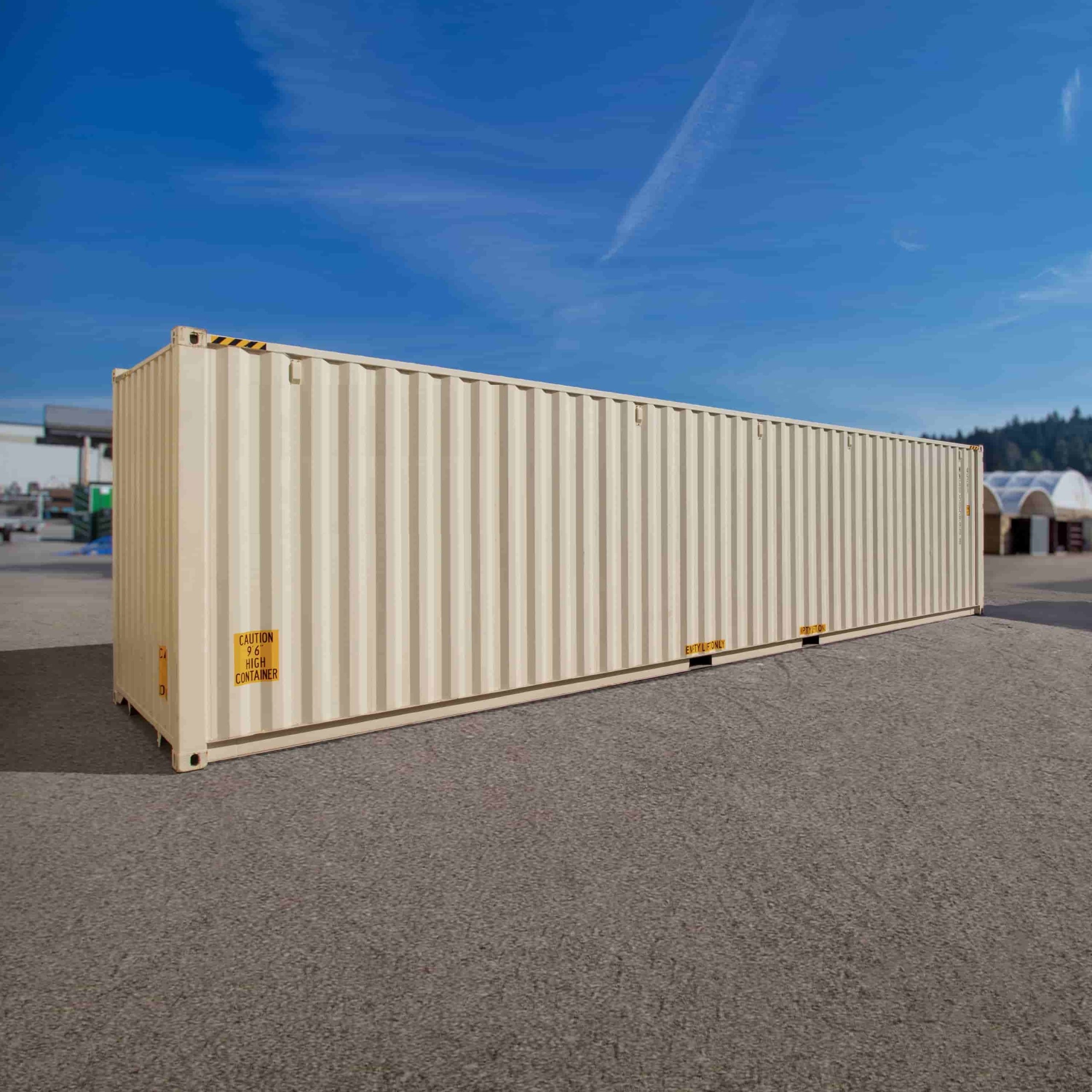 40’HC New (1-trip) Shipping Container - Container Tec Pty Ltd