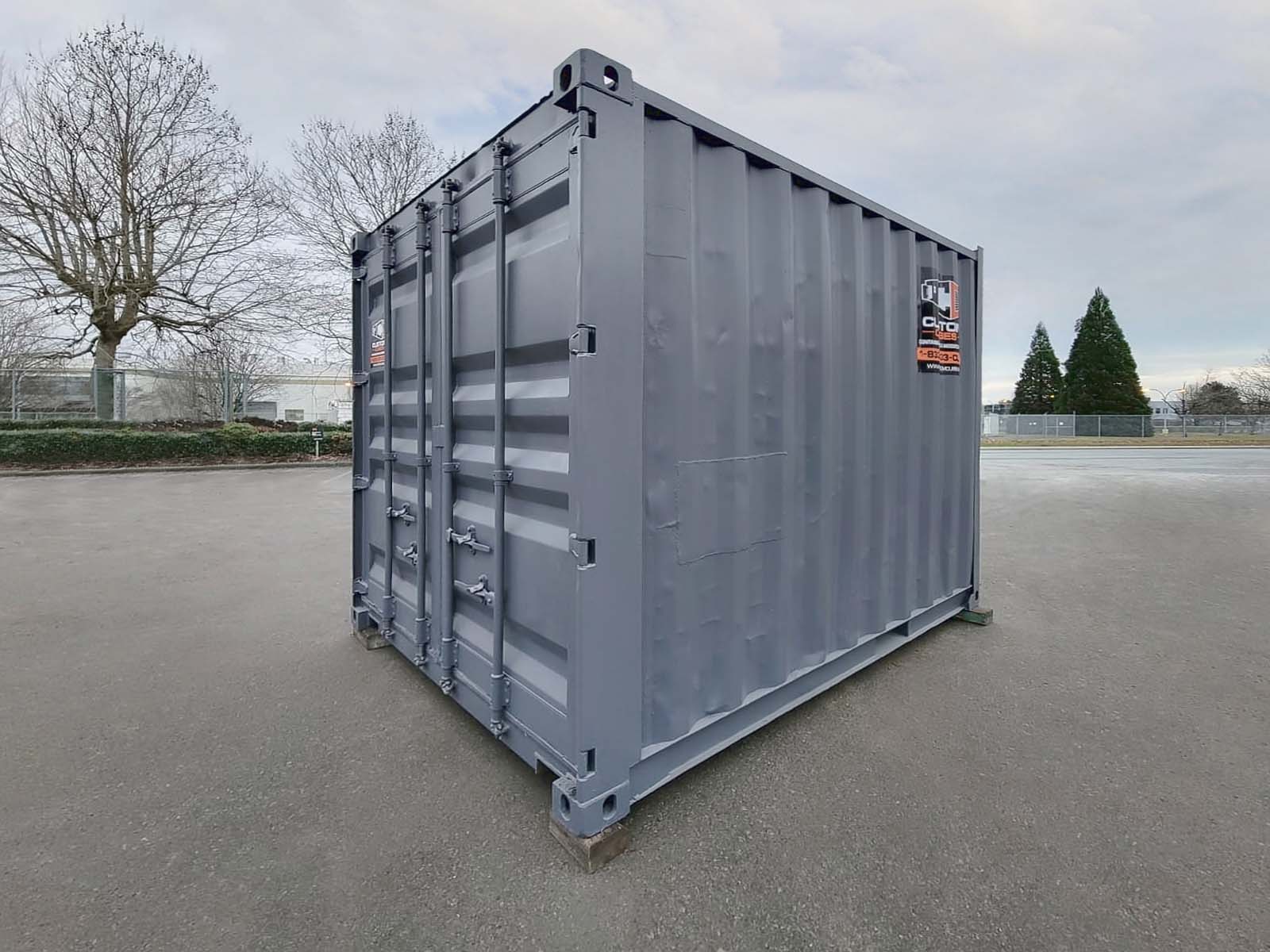 10’ “Cut Down” Used Shipping Container - Container Tec Pty Ltd
