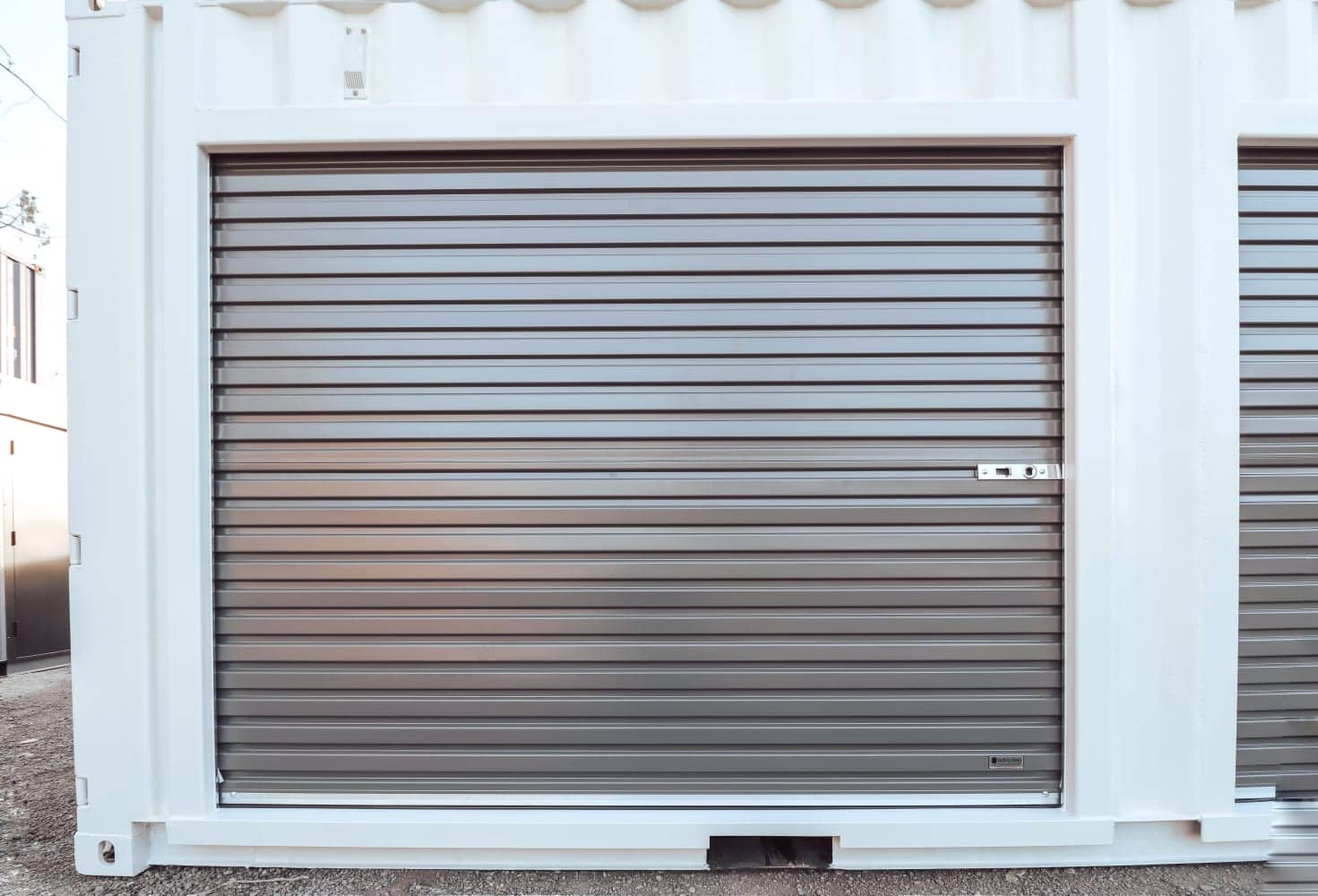 20′ Shipping Container + (2)  8′ Rollup Doors - Container Tec Pty Ltd