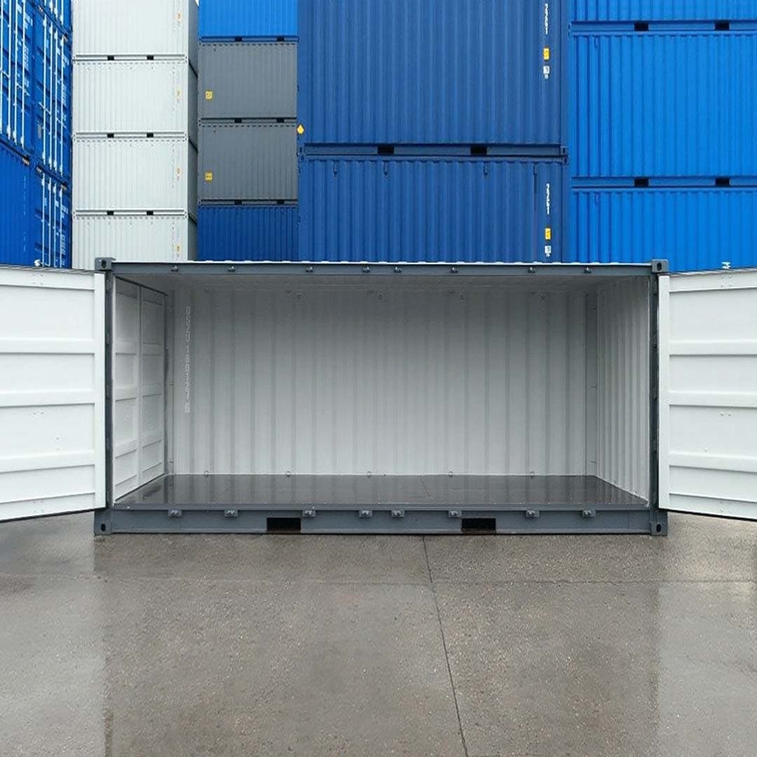 20’ New (1-trip) “Openside” Shipping Container - Container Tec Pty Ltd
