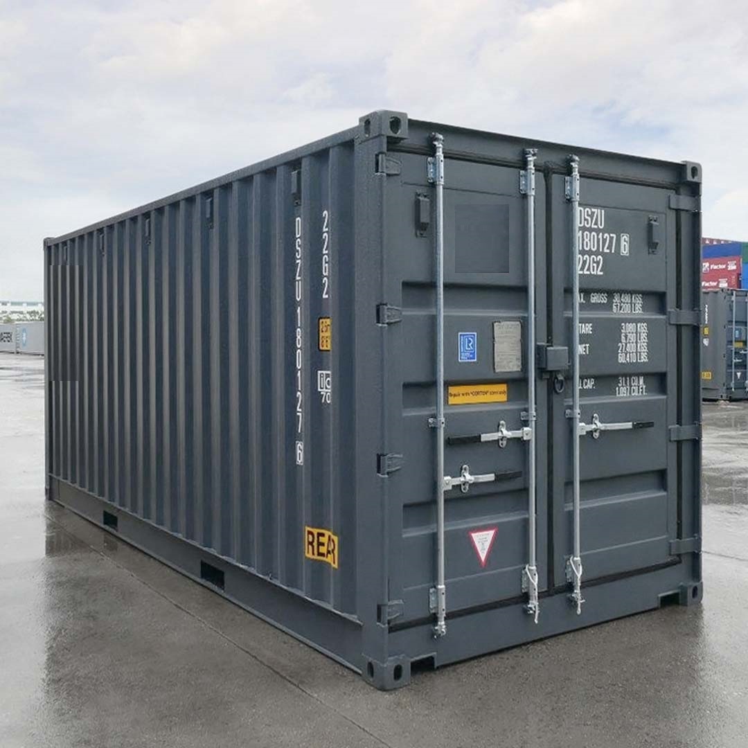 20’ New (1-trip) “Openside” Shipping Container - Container Tec Pty Ltd