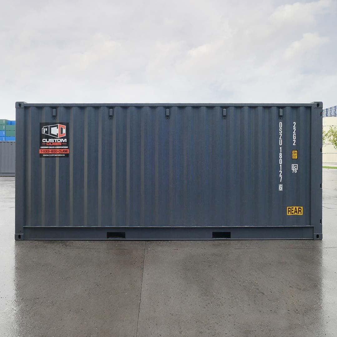 20’ New (1-trip) “Openside” Shipping Container - Container Tec Pty Ltd