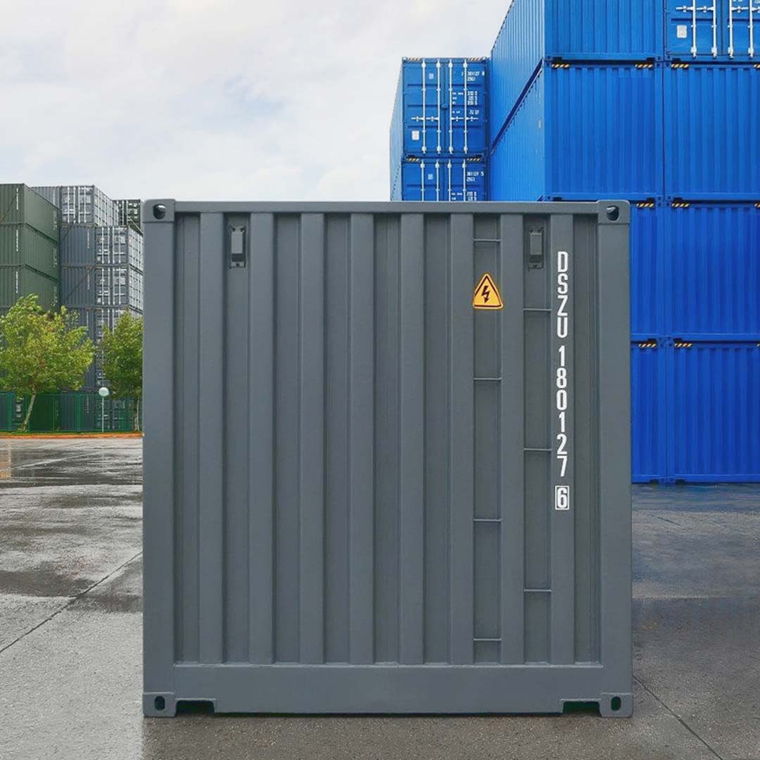 20’ New (1-trip) “Openside” Shipping Container - Container Tec Pty Ltd