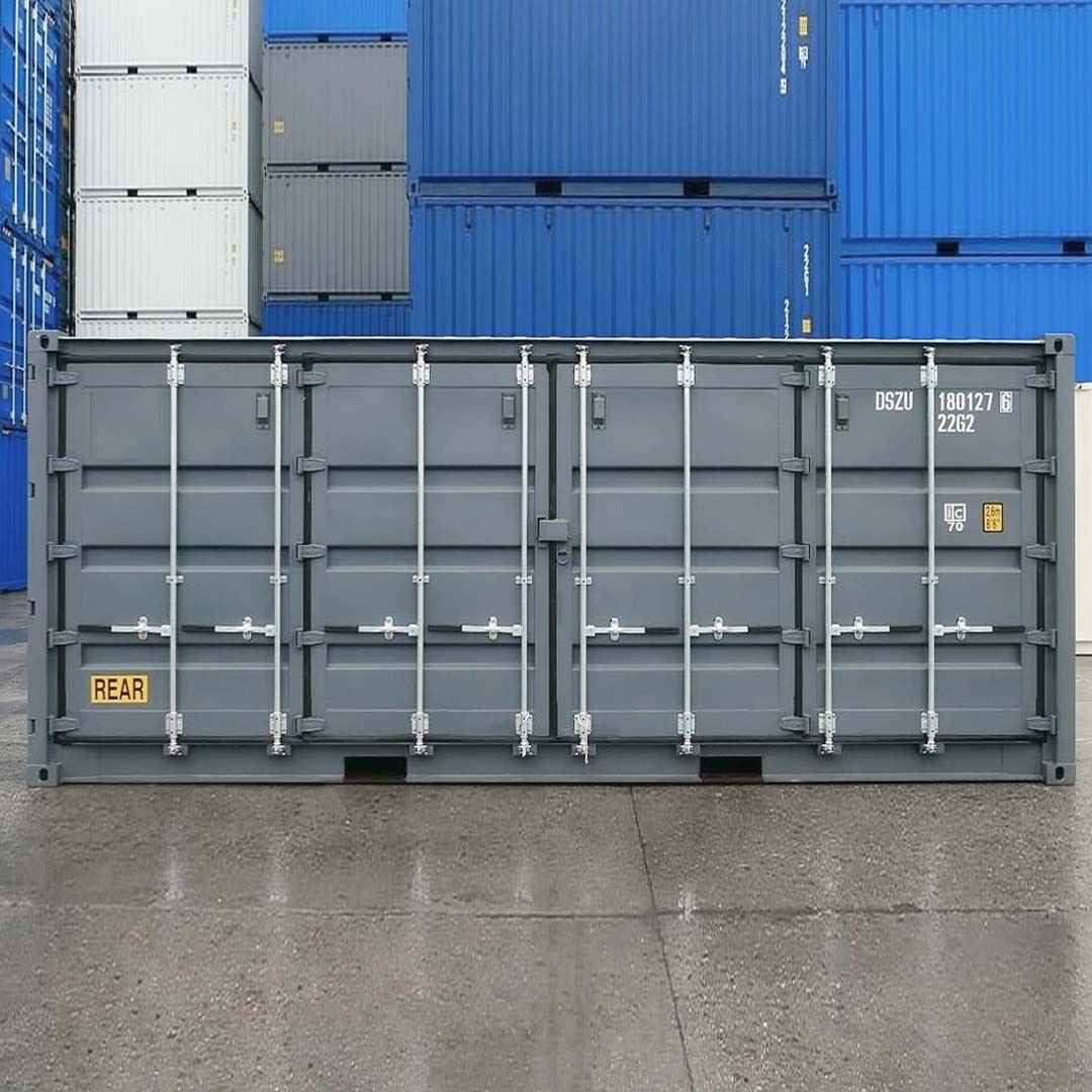 20’ New (1-trip) “Openside” Shipping Container - Container Tec Pty Ltd