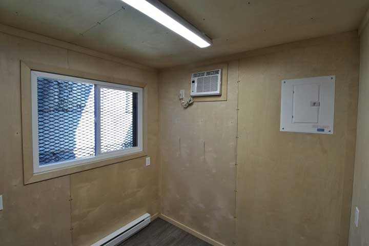 7′ Office Container + Storage Locker - Container Tec Pty Ltd