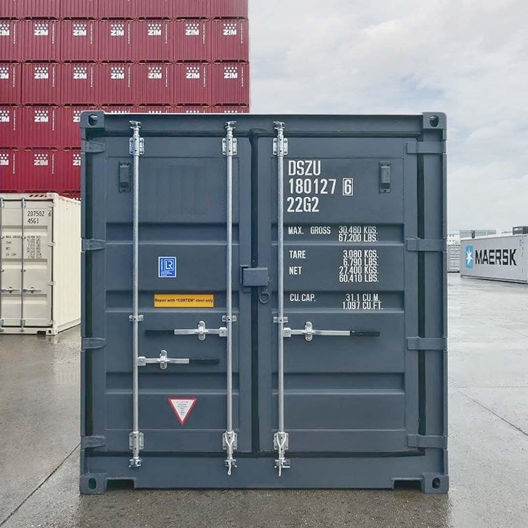 20’ New (1-trip) “Openside” Shipping Container - Container Tec Pty Ltd