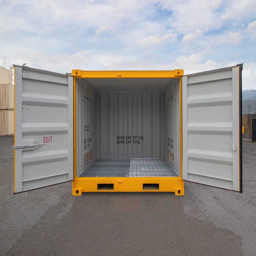 8’ Containment Cube - Container Tec Pty Ltd