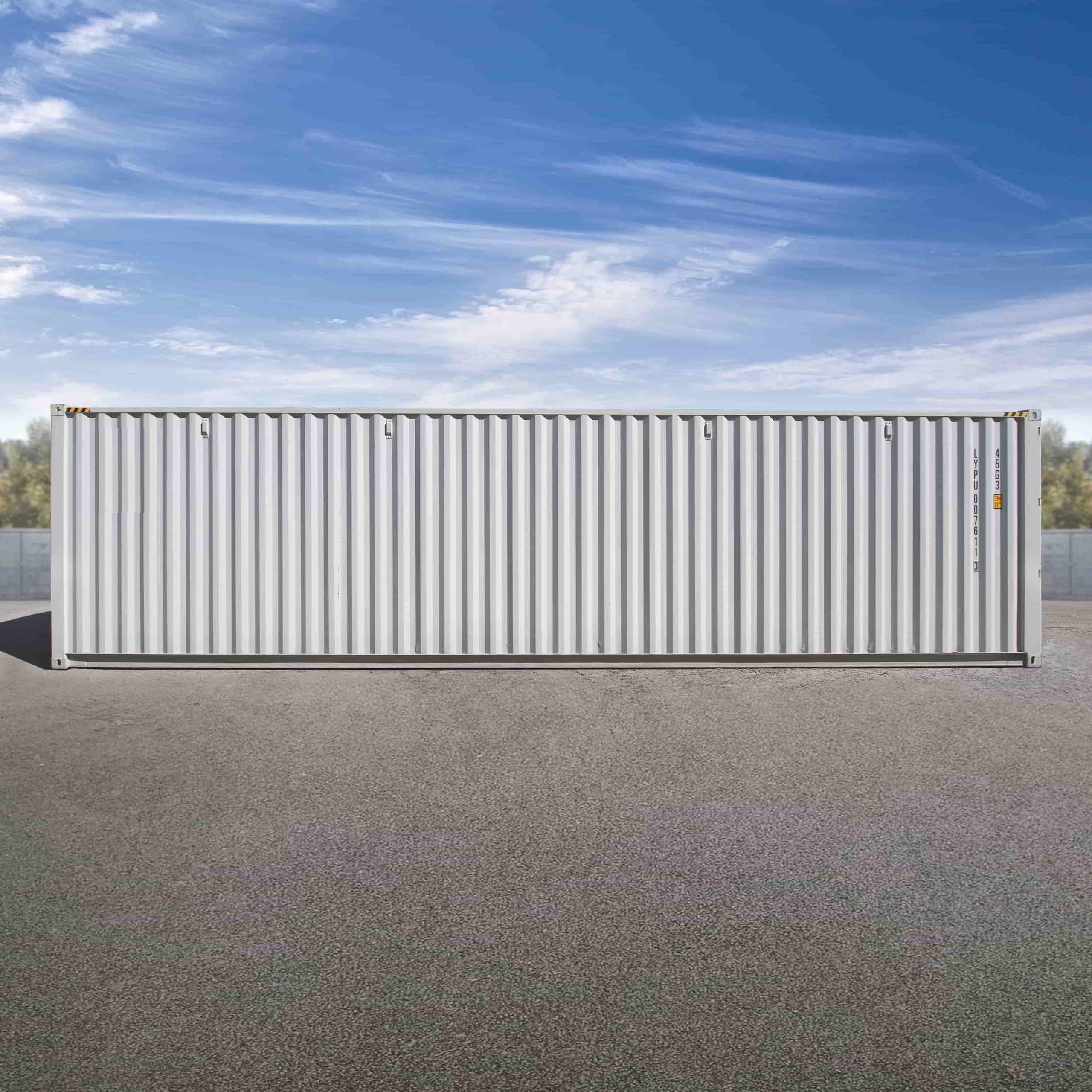 40’HC New (1-trip) Shipping Container with 4 x Side Doors - Container Tec Pty Ltd