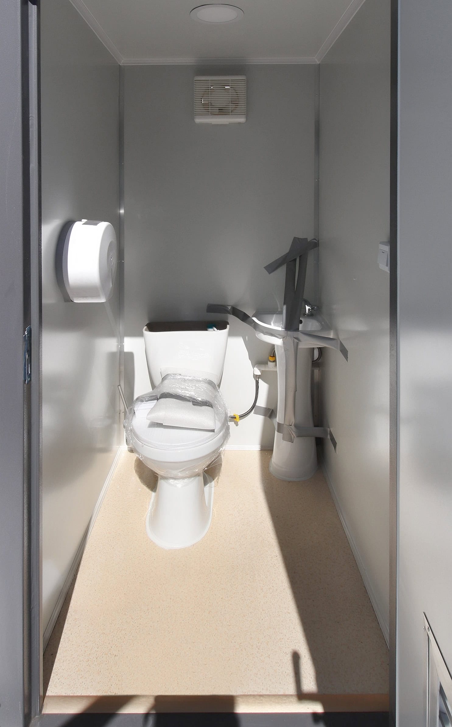 M&B | Double Stall Portable Washroom - Container Tec Pty Ltd