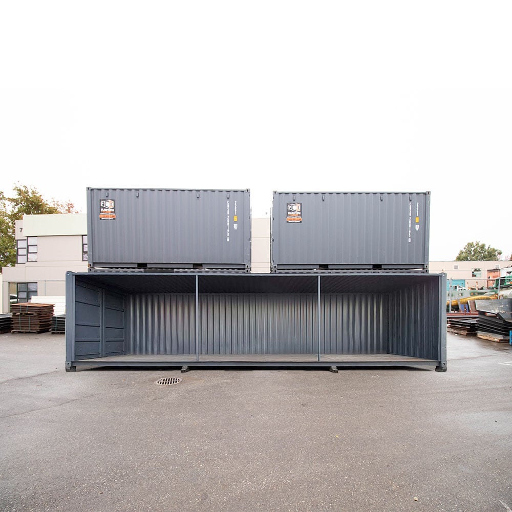 40’HC Used “Open Face” Shipping Container - Container Tec Pty Ltd
