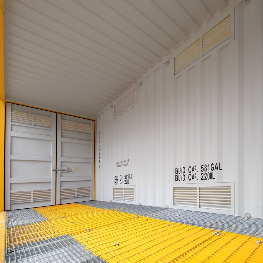 20’HC Openside Containment Cube - Container Tec Pty Ltd