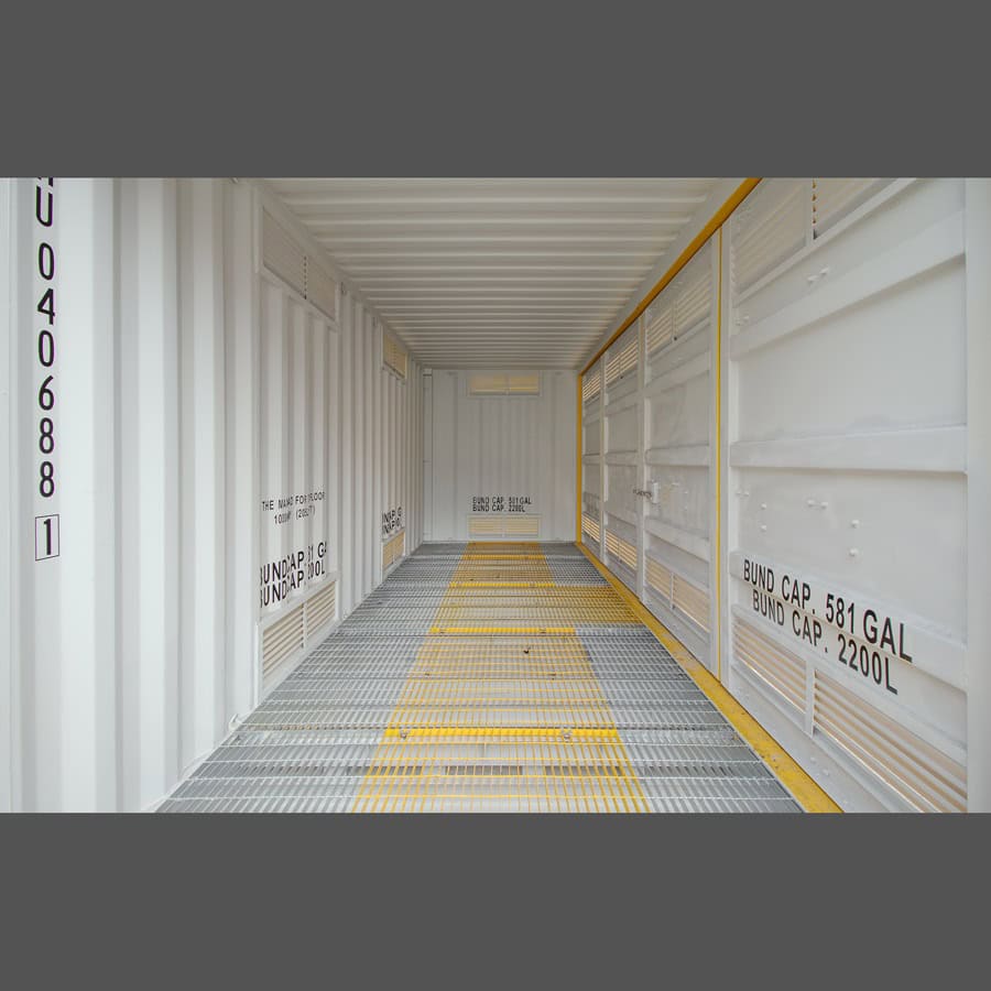20’HC Openside Containment Cube - Container Tec Pty Ltd
