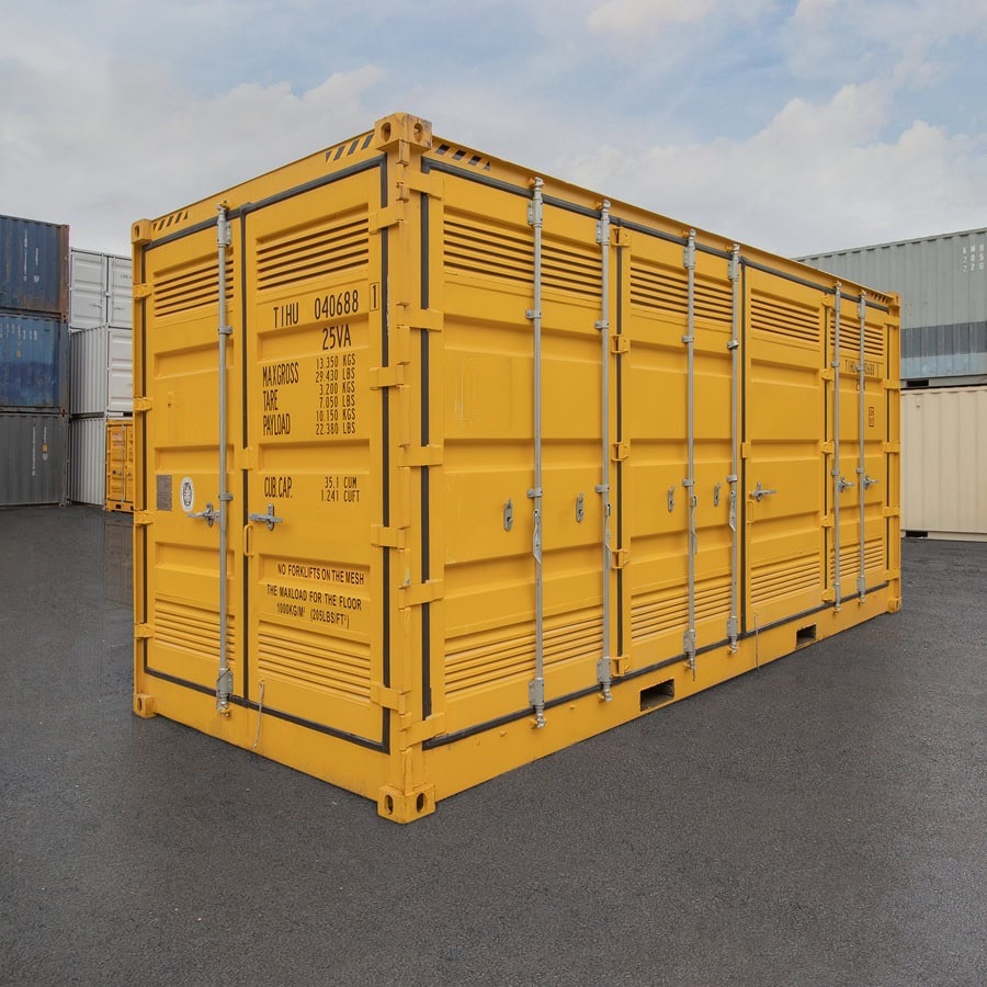 20’HC Openside Containment Cube - Container Tec Pty Ltd