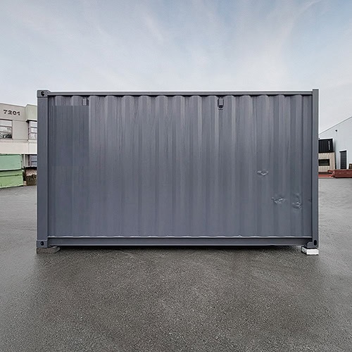 15′ “Cut Down” Used Container + Rollup - Container Tec Pty Ltd