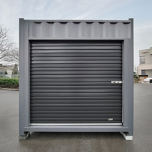 15′ “Cut Down” Used Container + Rollup - Container Tec Pty Ltd