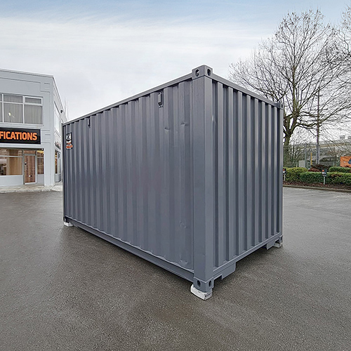 15′ “Cut Down” Used Container + Rollup - Container Tec Pty Ltd