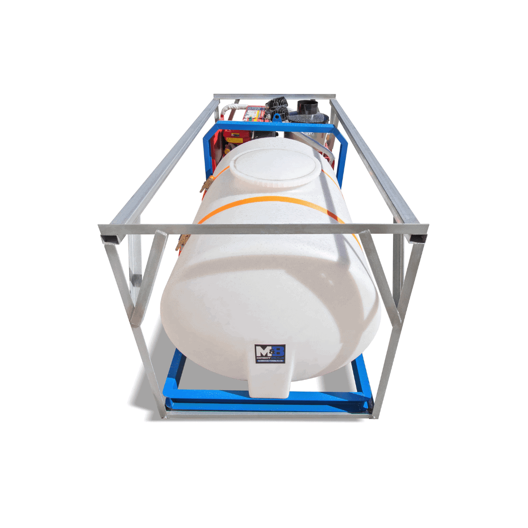 M&B | 4000 PSI Self Contained Hot Water Pressure Washer - Container Tec Pty Ltd