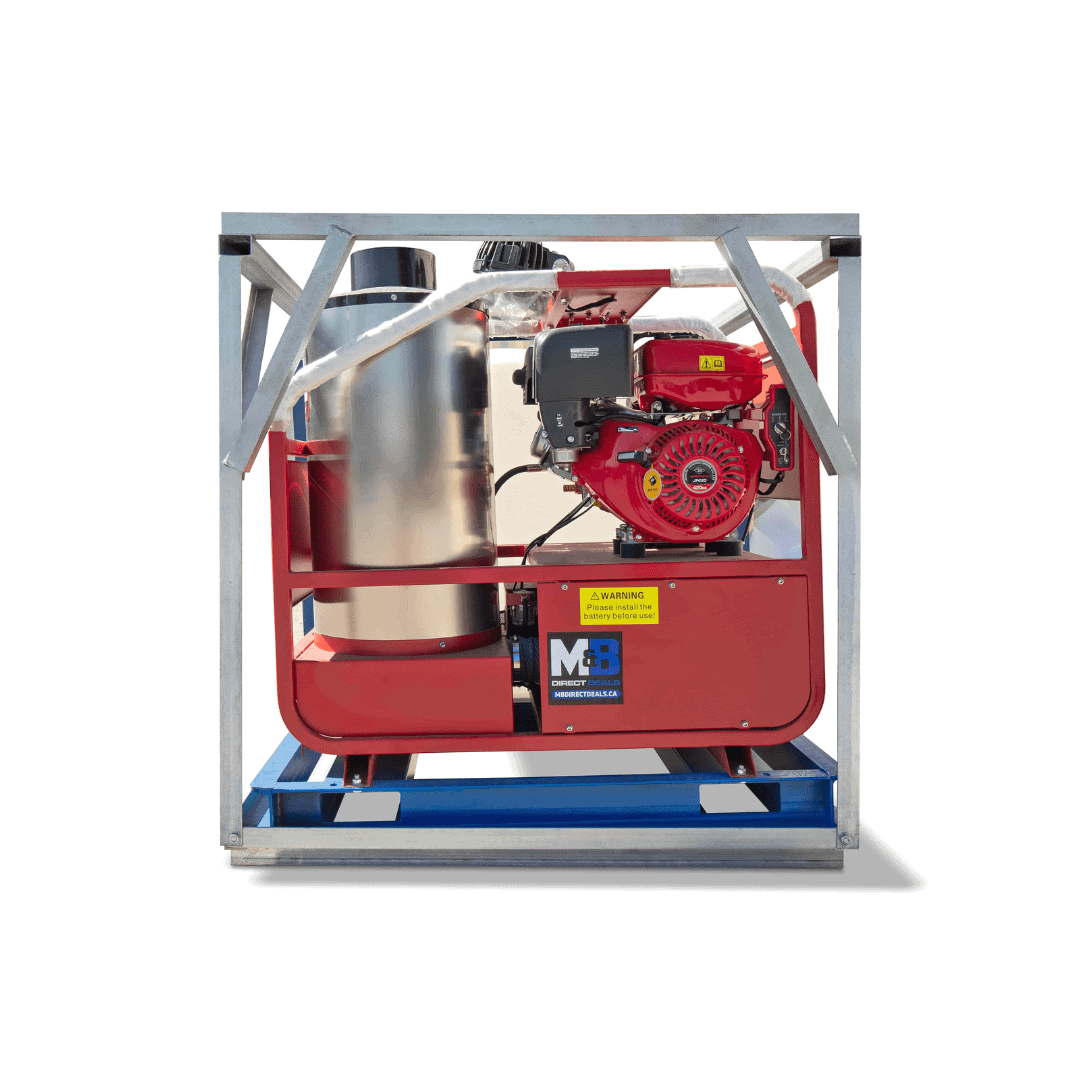 M&B | 4000 PSI Self Contained Hot Water Pressure Washer - Container Tec Pty Ltd