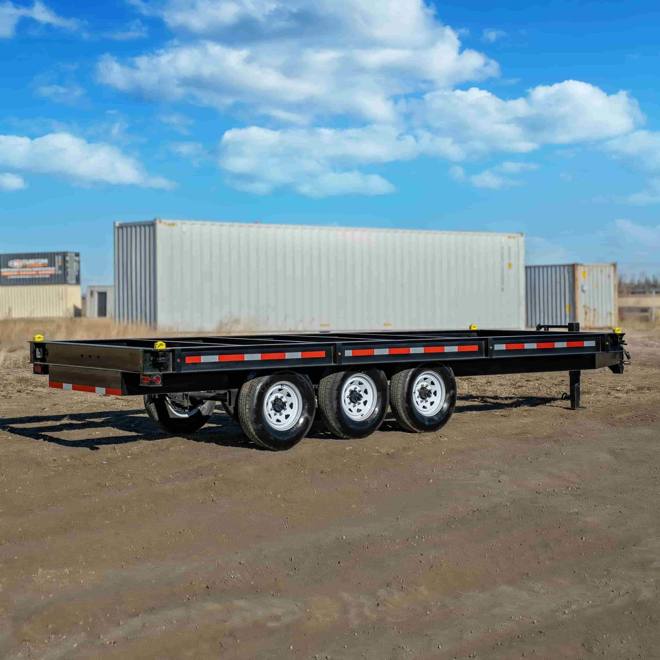 20’ Bumper Pull Container Chassis - Container Tec Pty Ltd