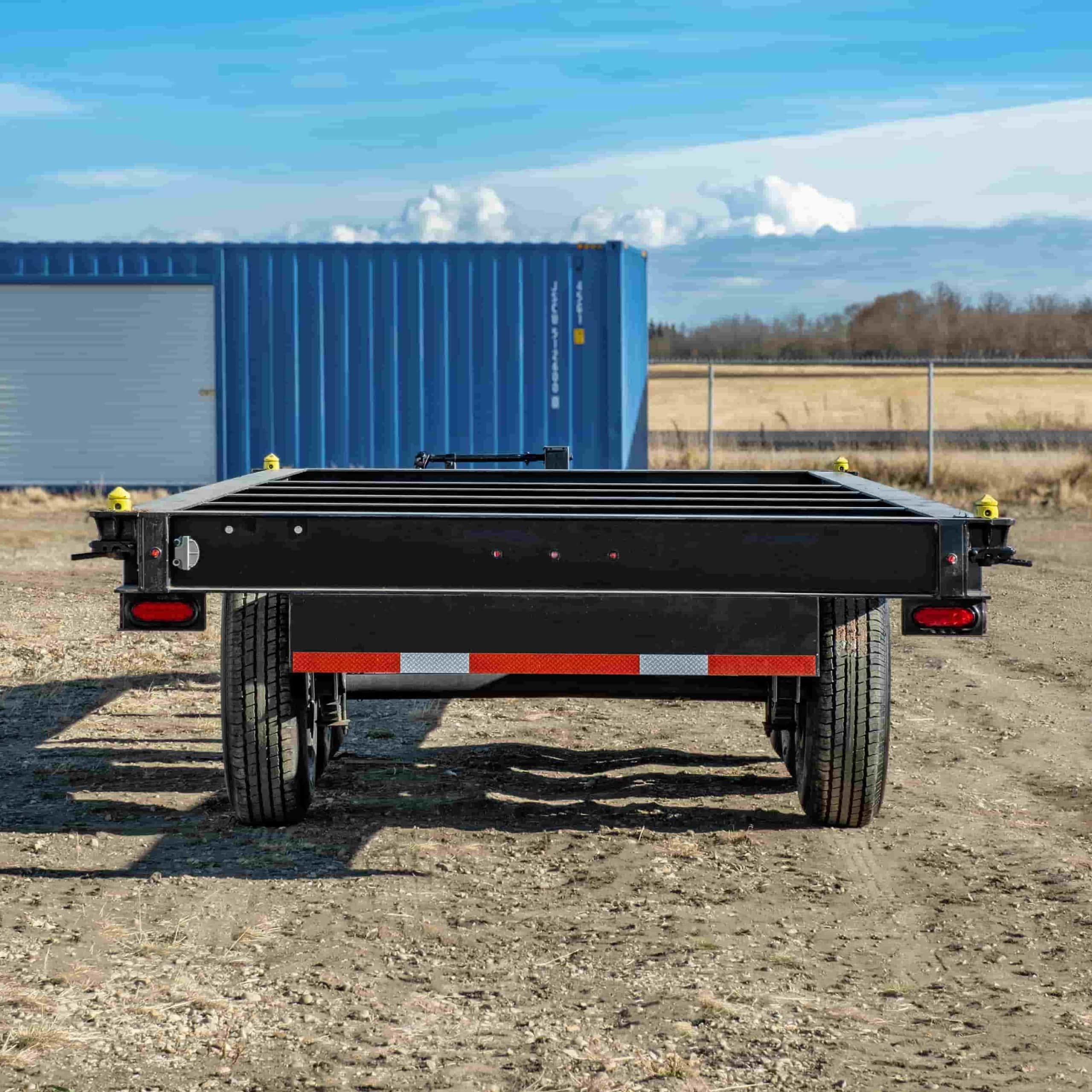 20’ Bumper Pull Container Chassis - Container Tec Pty Ltd