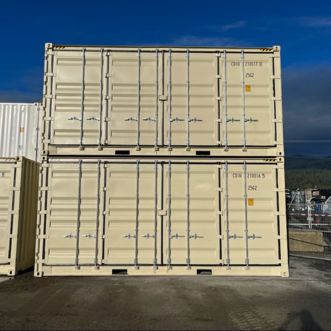20’HC New “Openside” Shipping Container - Container Tec Pty Ltd
