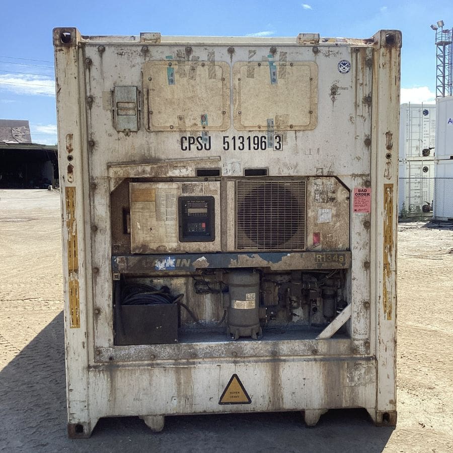 40’HC Non-Working Reefer (DMG) - Container Tec Pty Ltd