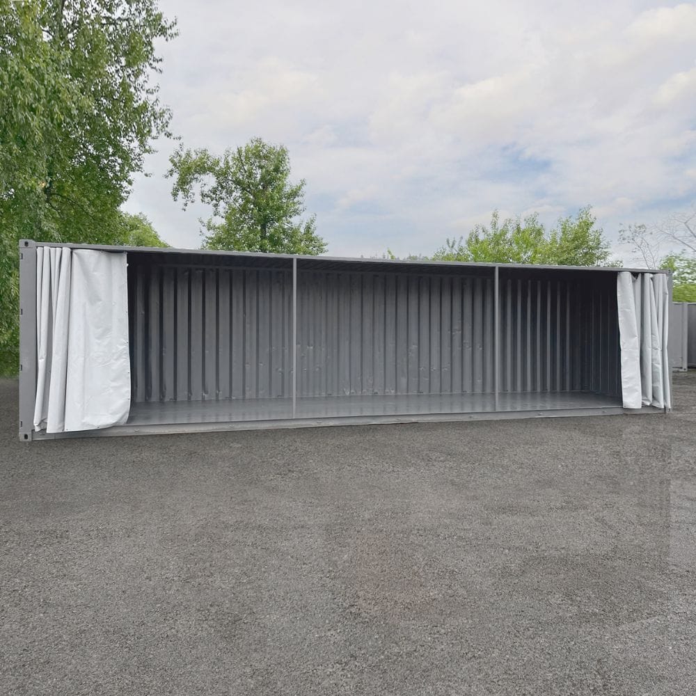 40’HC Open-Face w/Tarp System - Container Tec Pty Ltd