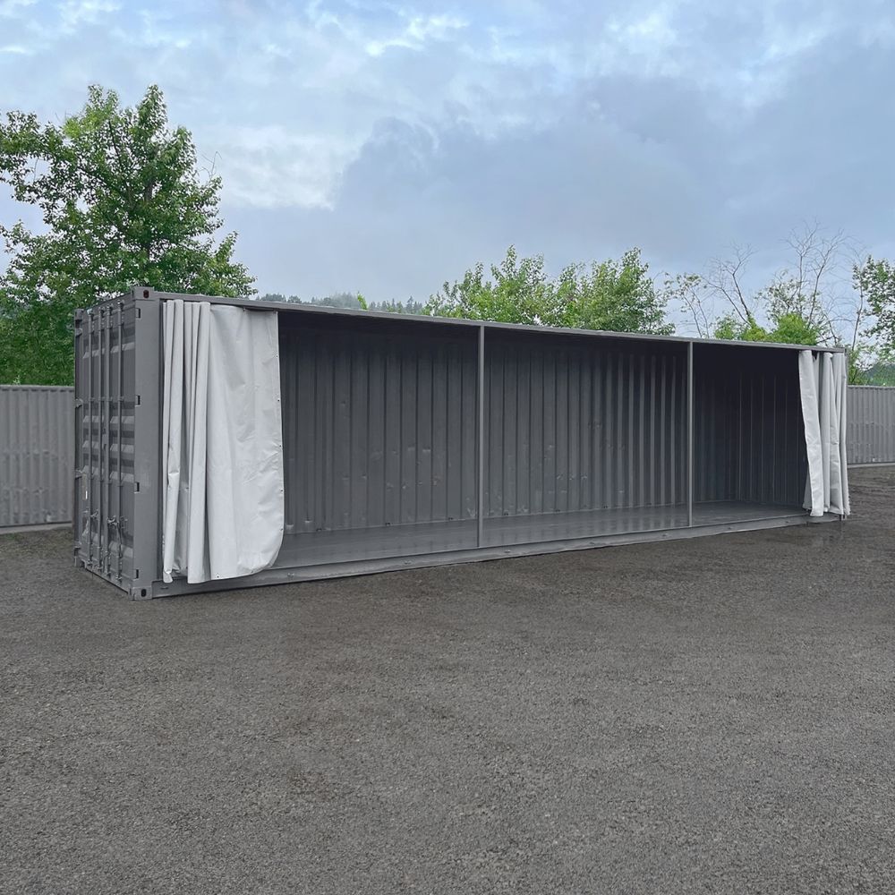 40’HC Open-Face w/Tarp System - Container Tec Pty Ltd