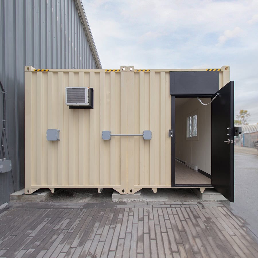 40’ x 16’ Extra Wide Site Office - Container Tec Pty Ltd