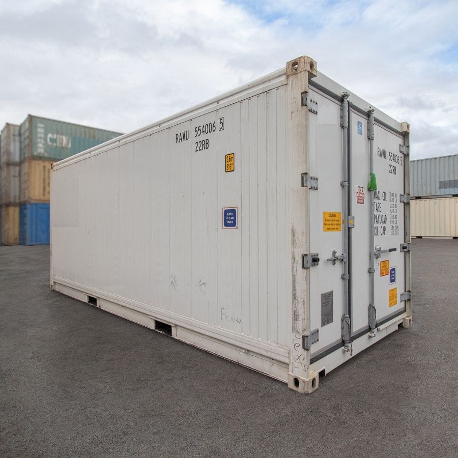 20’ New (1-trip) Refrigerated Container (Working Reefer) - Container Tec Pty Ltd
