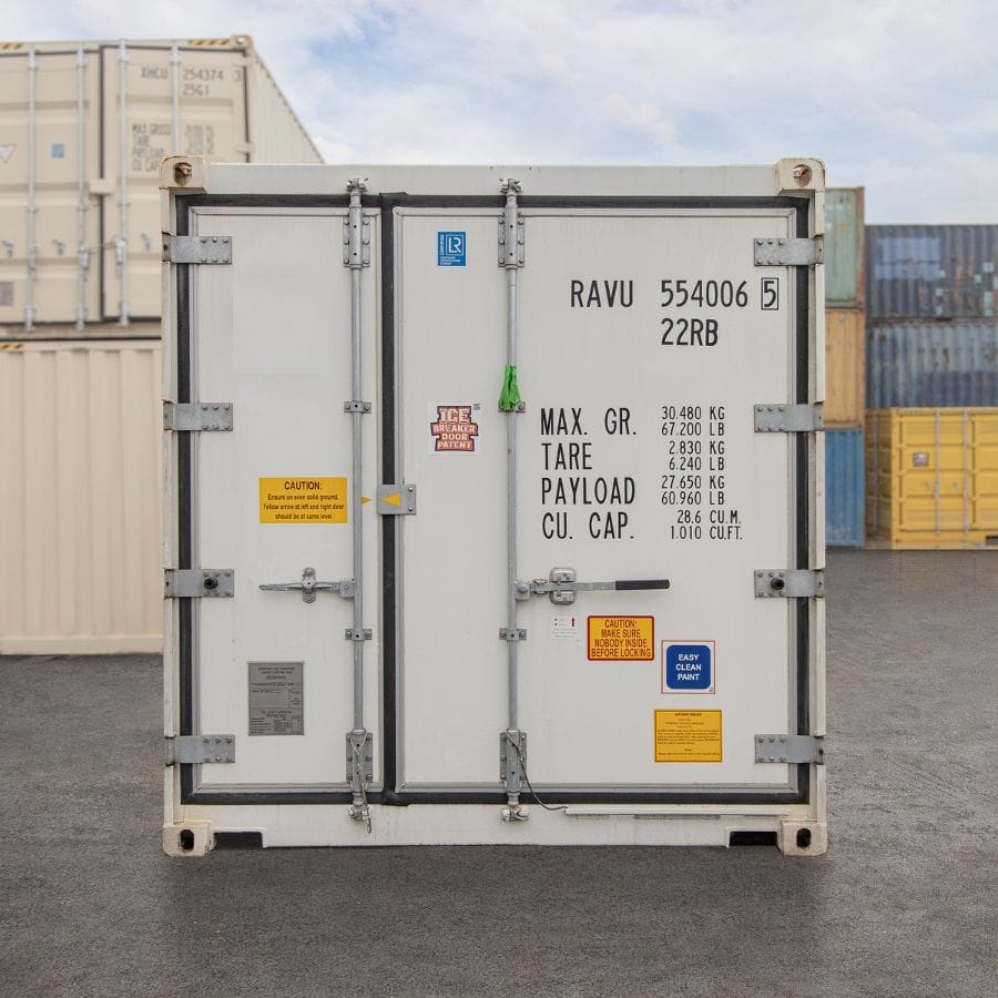 20’ New (1-trip) Refrigerated Container (Working Reefer) - Container Tec Pty Ltd