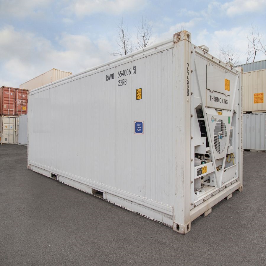 20’ New (1-trip) Refrigerated Container (Working Reefer) - Container Tec Pty Ltd