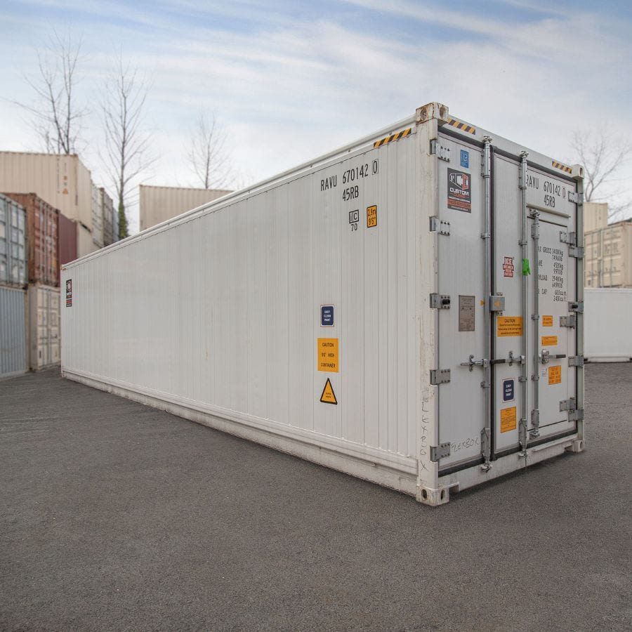 40’HC New (1-trip) Refrigerated Container (Working Reefer) - Container Tec Pty Ltd