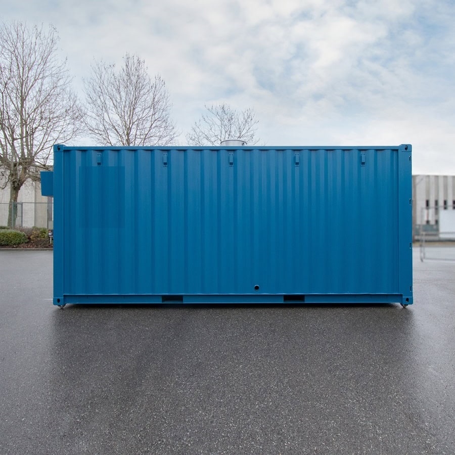 Shipyard Machinery Enclosure - Container Tec Pty Ltd