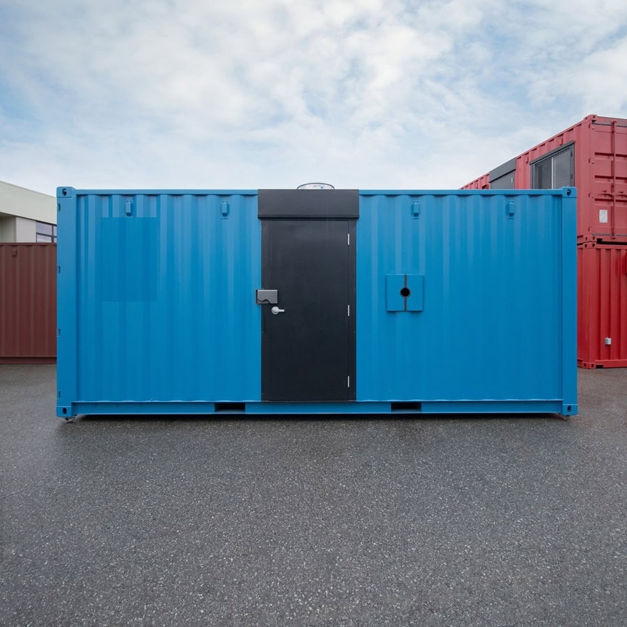 Shipyard Machinery Enclosure - Container Tec Pty Ltd