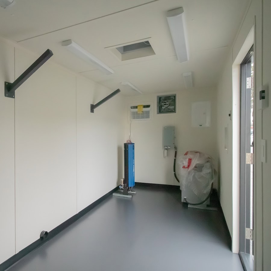 Shipyard Machinery Enclosure - Container Tec Pty Ltd
