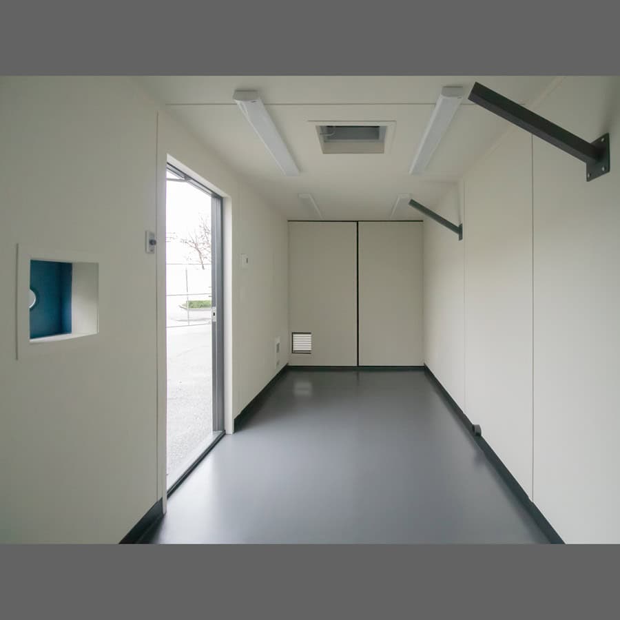 Shipyard Machinery Enclosure - Container Tec Pty Ltd
