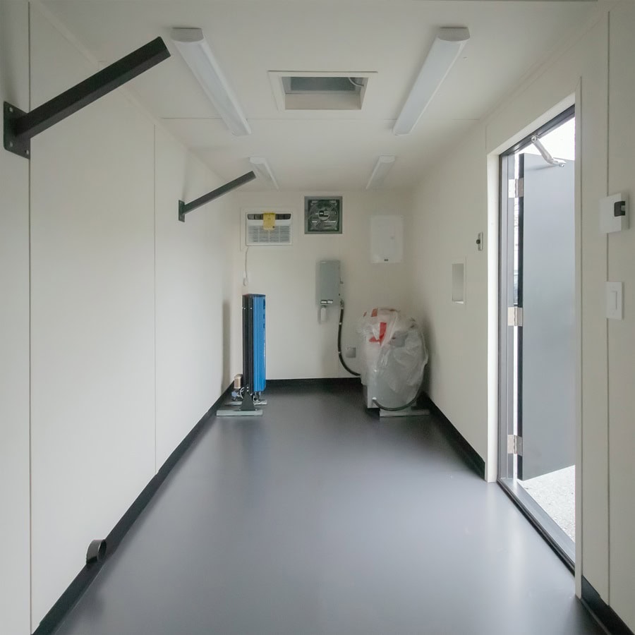 Shipyard Machinery Enclosure - Container Tec Pty Ltd