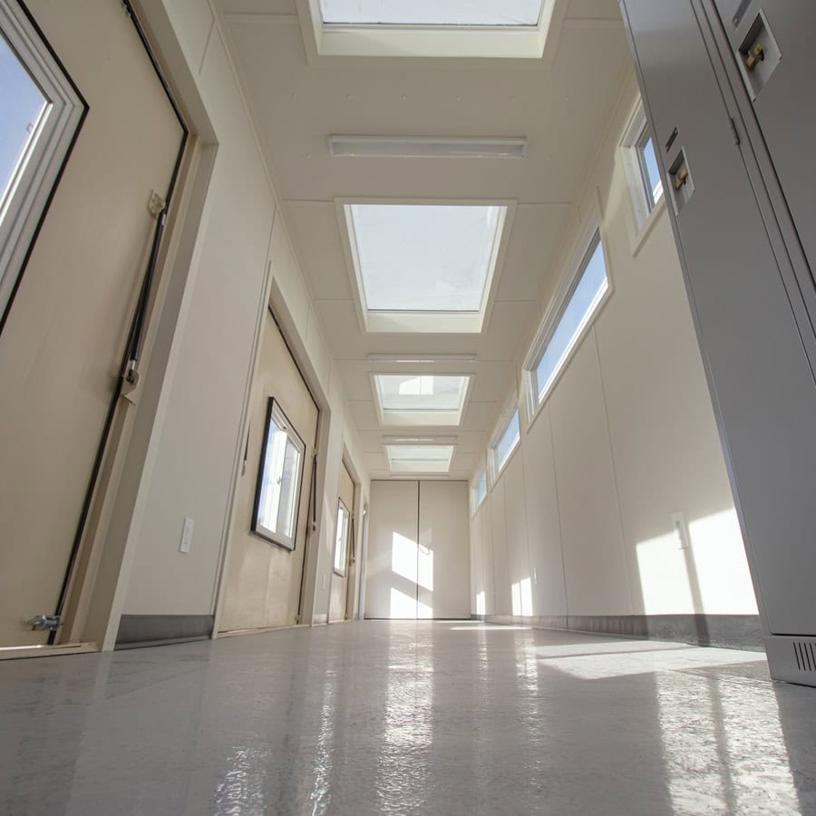 40’ Art Studio w/Flip up Doors - Container Tec Pty Ltd