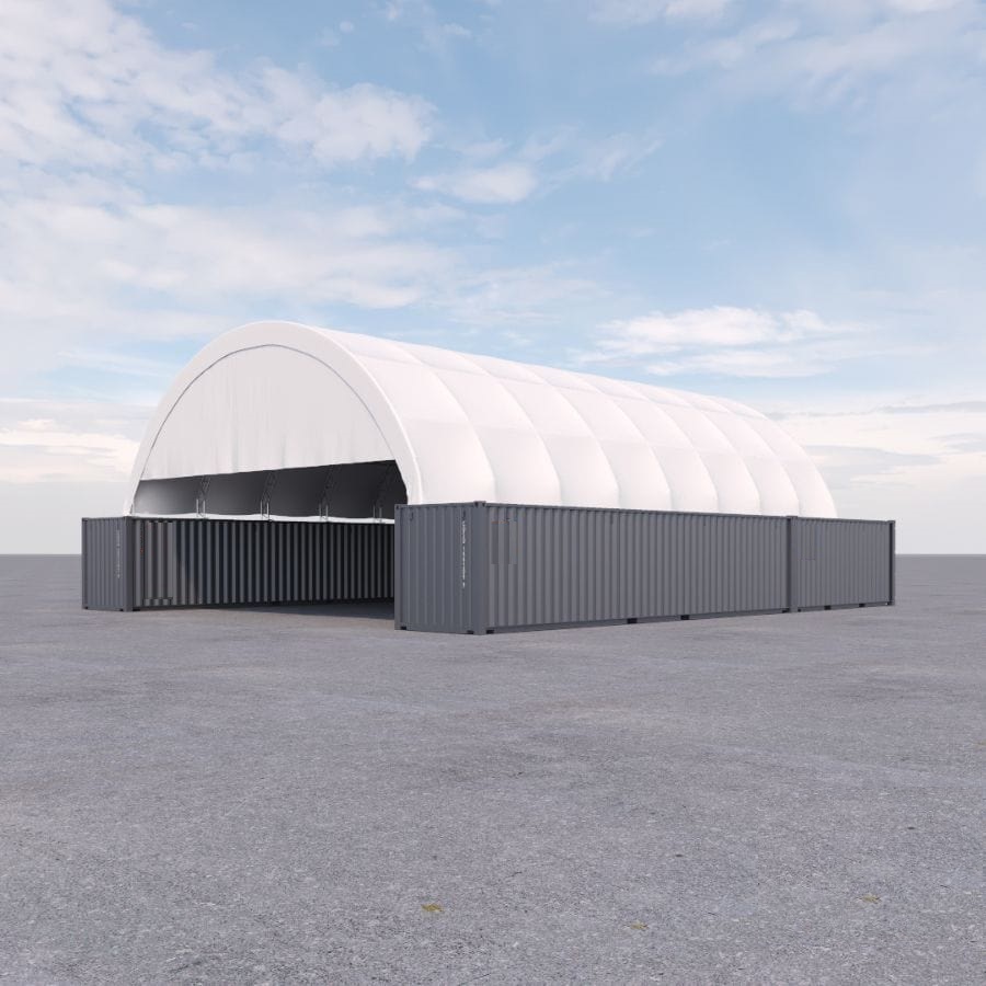 40’ x 60’ Container Shelter - Container Tec Pty Ltd