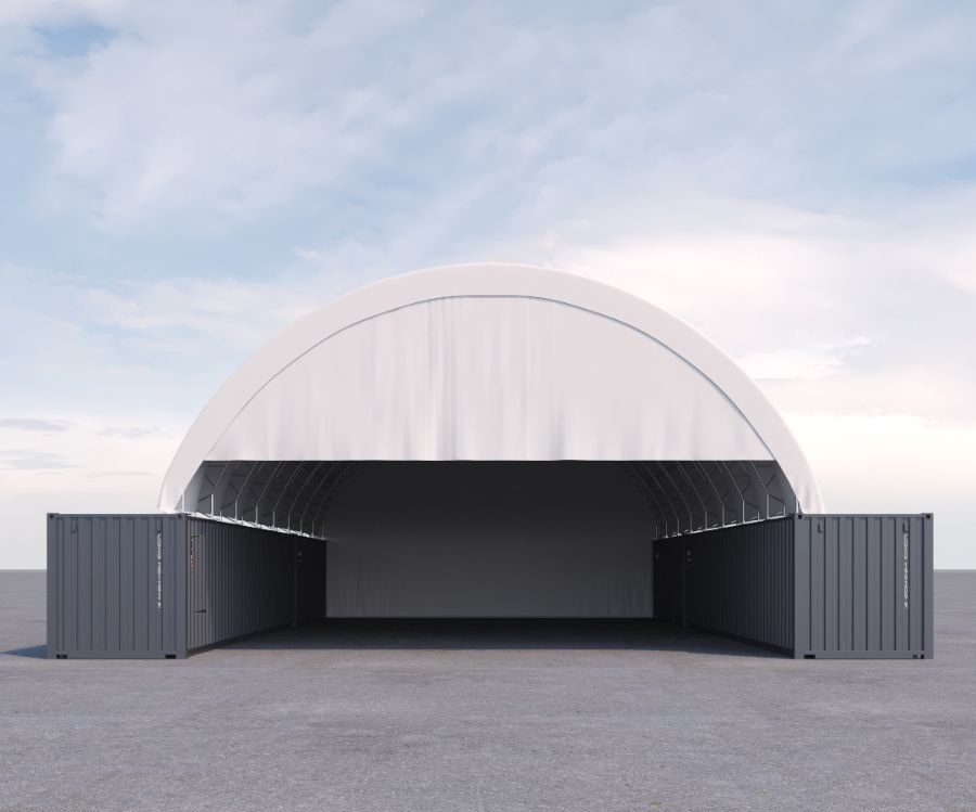 40’ x 60’ Container Shelter - Container Tec Pty Ltd