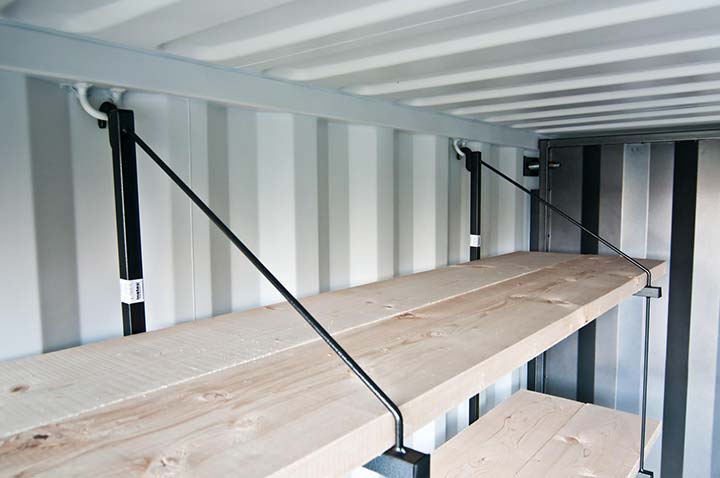 INSTA Shelving Brackets - Container Tec Pty Ltd